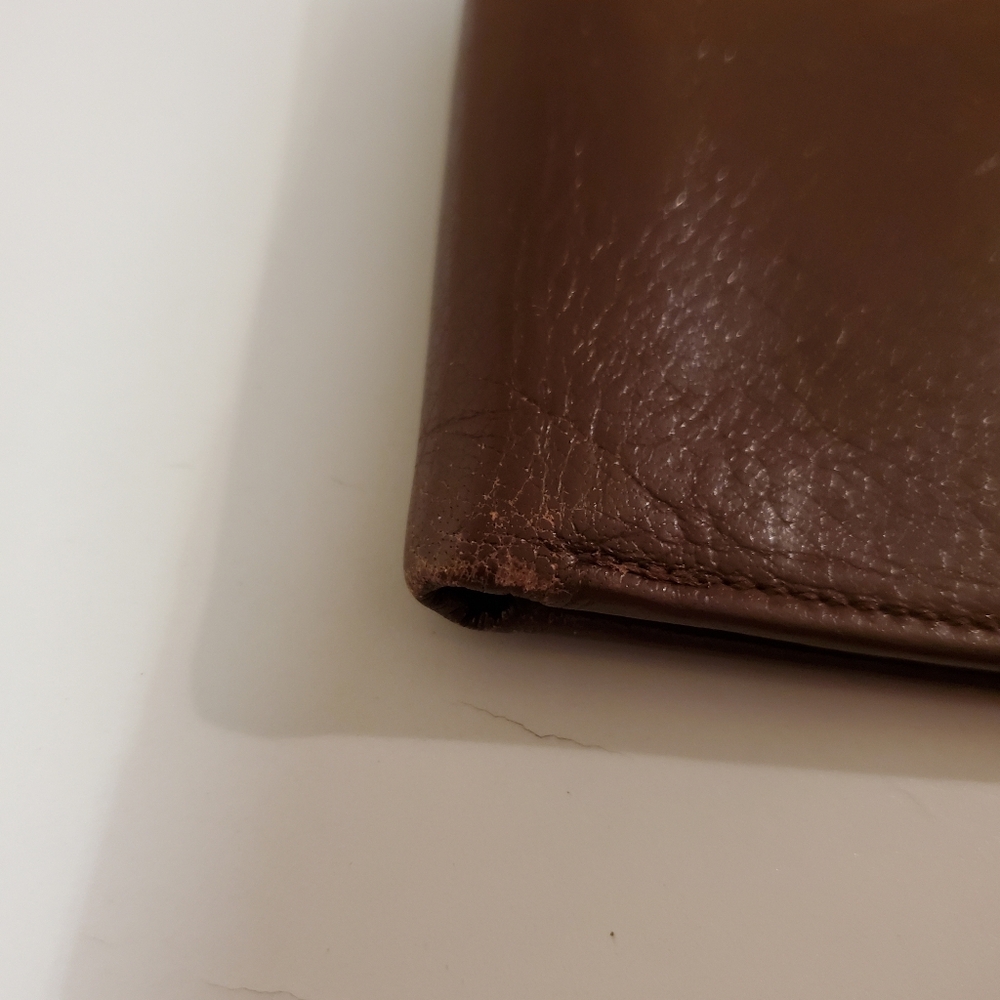 Christian Dior Vintage Men's Brown Leather Wallet - Picture 12 of 12